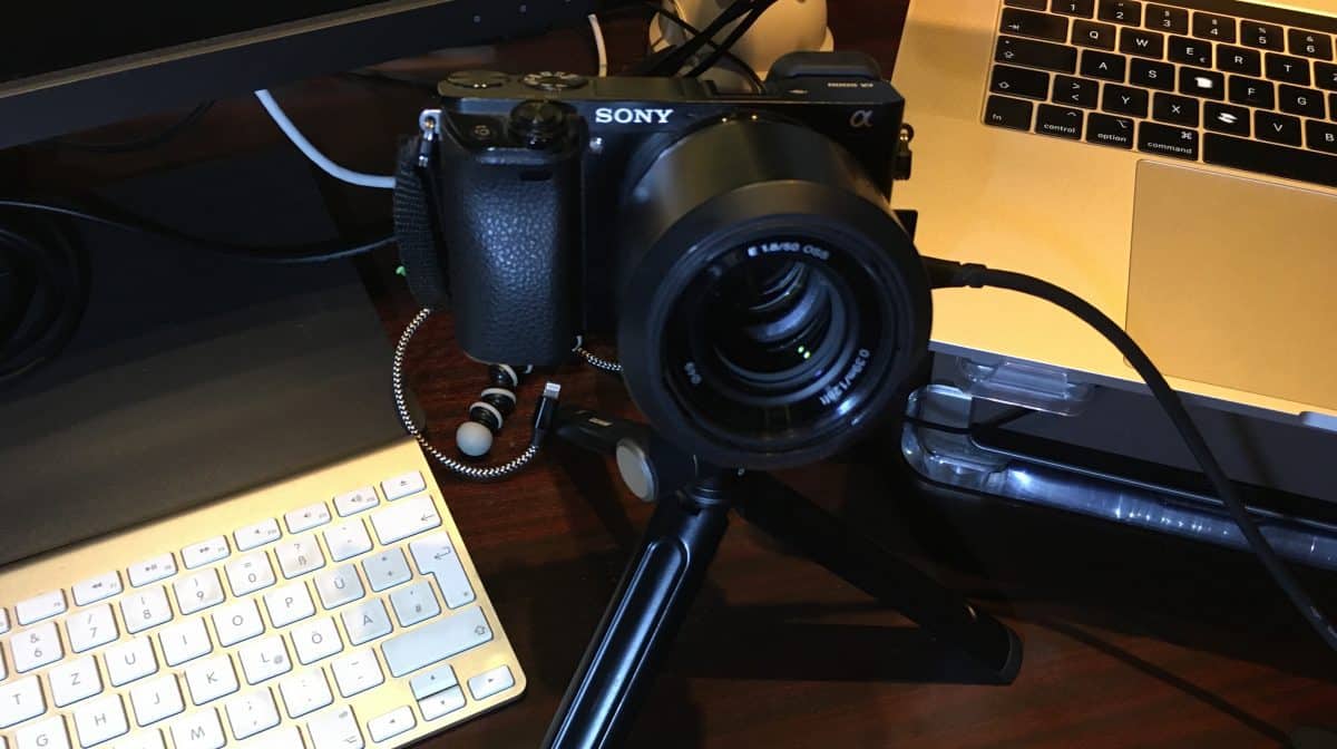 Sony a6000 Webcam